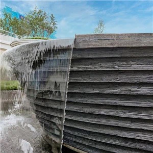 Azulejos de pared exterior de piedra decorativa al aire libre